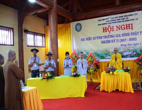 Hội nghị Huynh trưởng Gia đình Phật tử tỉnh Hưng Yên NK II (2017 - 2022)