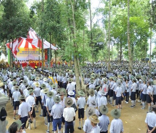 Quảng Ngãi: Trọng thể lễ khai mạc hội trại Lục Hòa 2017 