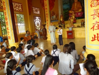 Bình Dương: Chùa Phước Huệ tổ chức khóa tu “Một Ngày tu an lạc”