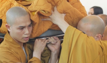 Lễ nhập kim quan HT. Thích Đắc Pháp