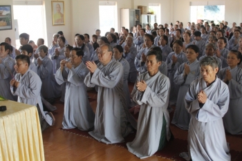 Lễ tưởng niệm Đại lão HT Thích Trí Tịnh, ngày tu an lạc tại chùa Giai Lam - Tịnh Pháp