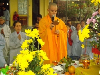 Khoá lễ cầu an tại ngôi chùa miền biển Xứ Nghệ