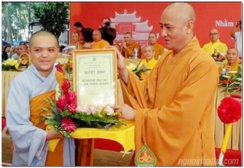 Lễ bổ nhiệm trụ trì, Đặt đá trùng tu chùa Thiên Quang Bình Dương