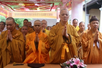 Lễ tuần Lâm Đệ Lục cố Trưởng lão Hòa thượng Thích Thanh Bích tại Tổ đình Tế Xuyên