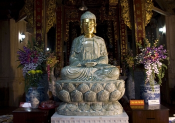 Vĩnh Phúc : An vị tượng Phật ngọc lớn nhất Việt Nam