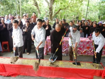 Lễ động thổ trùng tu xây dựng chùa Thống Lĩnh - Hải Dương