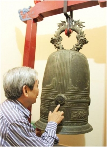 Chất liệu chuông "thần" giá 700 tỉ đồng ở Bình Thuận là đồng thau