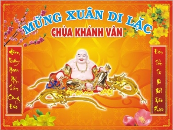 Mẫu thiết kế sân khấu - Băng rôn - Cổng chào xuân Nhâm Thìn 2012