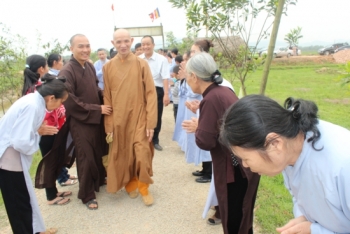 Hà Tĩnh: HT Thích Giác Hạnh thuyết giảng tại chùa Giai Lam, chùa Yên Lạc