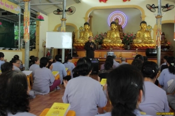 Bổ ích những buổi học giáo lý nhà Phật tại chùa Phúc Thành