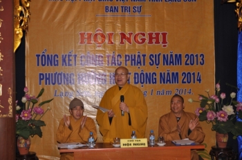 Phật giáo Lạng Sơn Tổng kết công tác Phật sự năm 2013