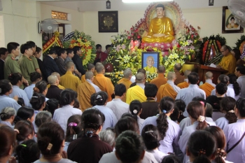 Phật giáo Nghệ An tổ chức lễ Truy điệu Đại lão Hòa thượng Thích Trí Tịnh