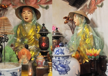 Làm 10 cái đơn xin phép tu bổ chùa Một Cột