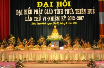 TT Huế: Chính thức Đại hội đại biểu Phật giáo lần thứ VI