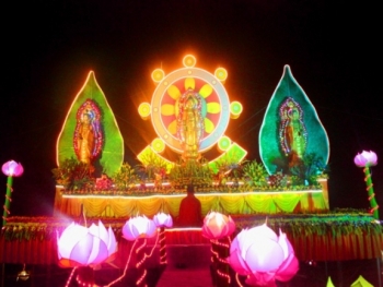 Chùm ảnh chùa Ninh Tảo Hà Nam  chuẩn bị Đại lễ vía Đức Phật A Di Đà