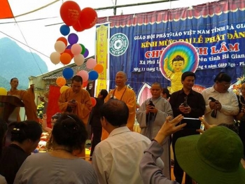 Chùa Bình Lâm Hà Giang  tổ chức Lễ Phật Đản PL.  2558 - DL. 2014