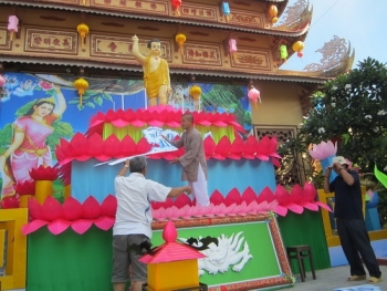 Chùa Đức Hòa hướng về Đại lễ Vesak 2014