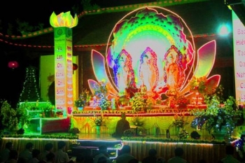 Chùa Ninh Tảo Hà Nam tổ chức đêm hội Vu lan báo hiếu