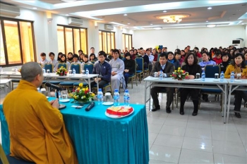 Hòa thượng Thích Bảo Nghiêm thuyết giảng tại Cục Sở Hữu Trí Tuệ