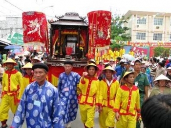 Nét mới tại lễ hội Nghinh Ông tại biển Cần Giờ