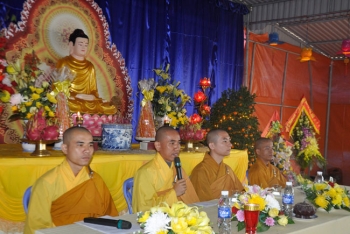 Phật tử chùa Phúc Lạc tọa đàm giao lưu cùng Đại đức Thích Tâm Mẫn