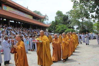 Lễ Khai pháp mùa An cư PL 2557 tại Tổ Đình Cảm Sơn Hà Tĩnh