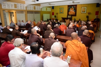 TPHCM: Họp triển khai công tác hội thi văn nghệ Phật giáo chào mừng đại lễ Phật đản liên hiệp quốc 2014