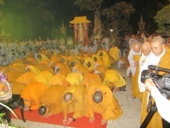 Lễ tưởng niệm Hòa thượng Ân sư tại chùa Long Sơn