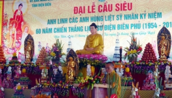 Đại lễ cầu siêu anh linh các anh hùng, liệt sĩ Điện Biên Phủ