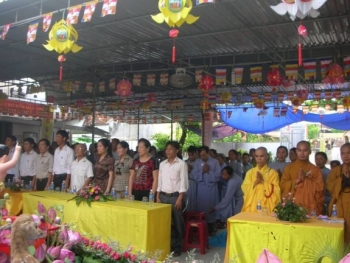 Chùa Yên Thái Nghệ An kính mừng Phật  Đản PL 2557