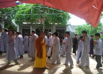 Ngày tu an lạc tại chùa An Thái Nghệ An