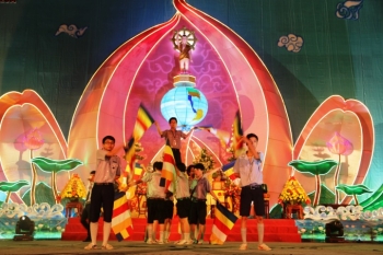 Phân ban GĐPT Đà Nẵng tổ chức văn nghệ mừng Phật đản