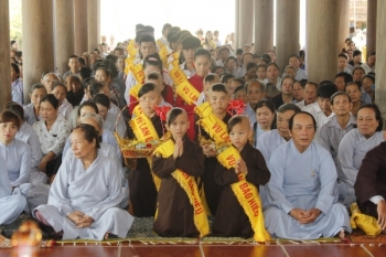 GHPGVN tỉnh Hà Tĩnh tổ chức lễ Vu lan báo hiếu PL 2557