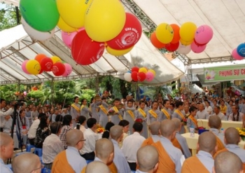 Khóa tu một ngày chùa Phước Viên