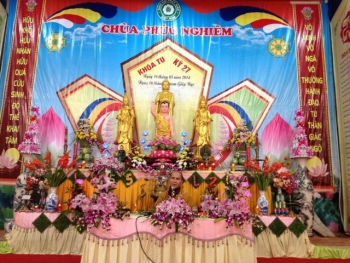 Chùa Phúc Nghiêm Hà Nội tổ chức ngày tu an lạc lần thứ 27