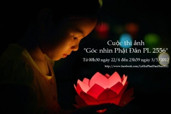 Thông báo: Cuộc thi ảnh " Góc Nhìn Phật Đản PL: 2556"
