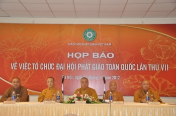 Họp báo tổ chức Đại hội VII Giáo hội Phật giáo Việt Nam