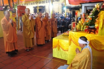 Nam Định: Lễ truy điệu Ni trưởng Thích Đàm Nhượng