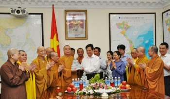 GHPGVN đón nhận tượng Phật ngọc do Thủ tướng Chính phủ trao tặng