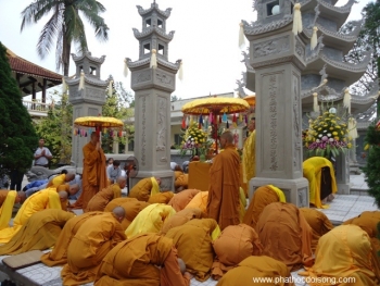 Đồng Nai: Khánh thành bảo tháp cố HT. Thích Thiện Thắng