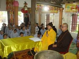 Nghệ An: Khóa tu an lạc lần II tại chùa An Thái