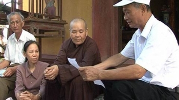 Những cựu thanh niên xung phong quy y cửa Phật