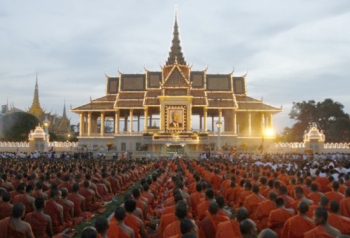 Campuchia: 5000 nhà sư làm lễ siêu độ cho cựu Quốc Vương Norodom Sihanouk
