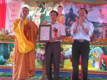 Lễ công bố Quyết đinh phục hồi và đại lễ Phật đản tại chùa Hồng Phúc