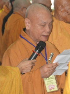 Lời tưởng niệm cố Hòa thượng Thích Giác Dũng của TƯGHPGVN