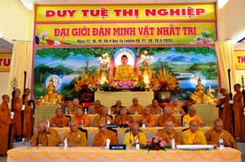 Chính thức khai mạc Đại giới đàn Minh Vật Nhất Tri Đồng Nai