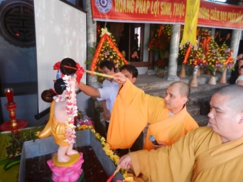 Ban trị sự GHPGVN huyện Thanh Hà - Hải Dương Tổ chức Đại lễ Phật đản