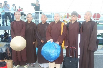 Theo bước hải trình của các chư Tăng ra Trường Sa