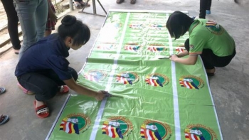 Chùm ảnh CLBTN Phật tử Nghệ An chuẩn bị tổ chức chương trình