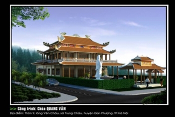 Tâm thư kêu gọi ủng hộ xây dựng chùa Quang Vân Hà Nội